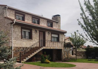Exterior de la casa