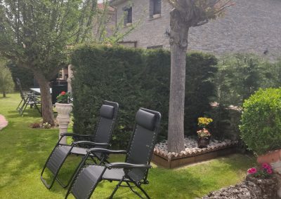 Casa rural Costalago sillas de jardín
